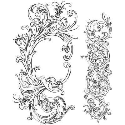 Tim Holtz Cling Stamps 7"X8.5"