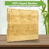Extra Large Bamboo Cutting Board for Kitchen, Oversized Stove Top Cover Wood Chopping Board with Juice Groove, over Sink Noodle Boards - 2 of 4