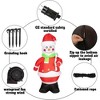 Garvee 7FT Inflatable Snowman-Xmas Snowman Blow Up Yard Decor Outdoor Decorations - 3 of 4
