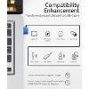 Syntech USB C Female to USB Male Adapter Pack of 3 [Travel Must Haves, Aluminum] USB C to USB Adapter, Type C Charger Cable Power Converter - 2 of 4