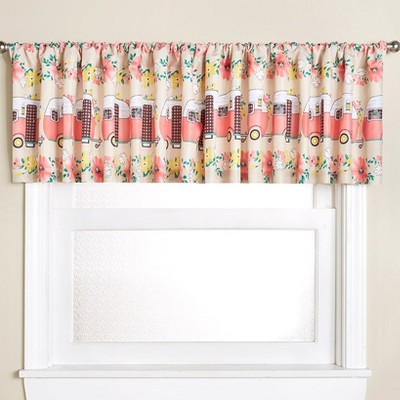 The Lakeside Collection Floral Camper Bath Collection - Valance