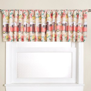 The Lakeside Collection Floral Camper Bath Collection - Valance - 1 of 1