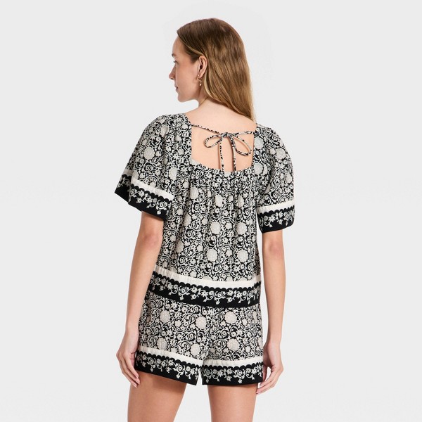 Blusa de Manga Corta para Mujer - Universal Thread™ 2