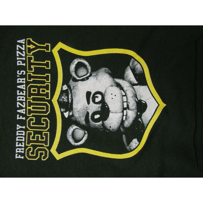 Five Nights at Freddy's Fazbear's Pizza Security Youth Forest Green Hoodie, 2 of 3