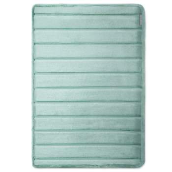 Softlux Extra Thick Modern Luxury Charcoal Infused Memory Foam Runner Bath Mat - Microdry