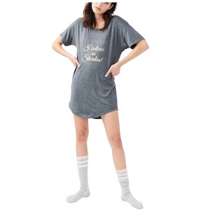 Aeropostale Womens I Believe In Stardust Pajama Sleep T-shirt - 1 of 2