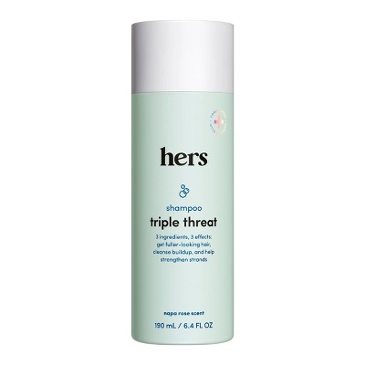hers Triple Threat Shampoo Thickening & Moisturizing Hair Defense Shampoo - 6.4 fl oz