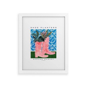 Deny Designs 83 Oranges Shoe Planters Art Print - 1 of 4