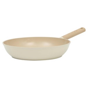 Gibson Elite Folkstone Ceramic Nonstick Cast Aluminum Frypan in Beige - 1 of 4