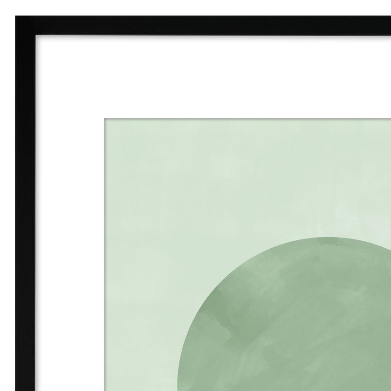Americanflat - Minimalist Green Geometric by The Print Republic - mid century minimalist Wall Art, 6 of 8