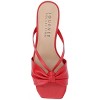 Journee Women's Starling Medium and Wide Width Dress Sandals - 4 of 4