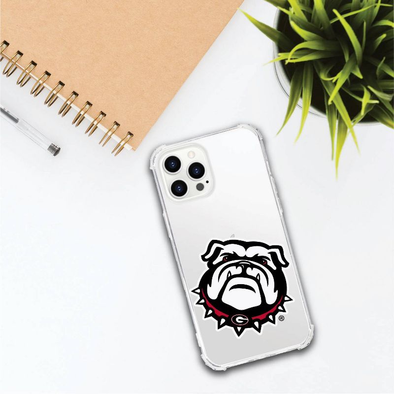 NCAA Georgia Bulldogs Clear Tough Edge Phone Case - iPhone 12 Pro Max, 3 of 5