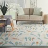 Waverly Sun & Shade "Retweet" Multicolor Indoor/Outdoor Area Rug by Nourison SND52 7'9" x 10'10" - 2 of 4