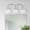 Livex Lighting Downtown 3 - Light Vanity in  Polished Chrome - 3 of 4
