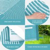 Outdoor Rug Waterproof Plastic Straw Rug, UV Resistant Foldable Camping, Picnic, Patio, Deck, Balcony & RV Outdoor Rug - 3 of 4