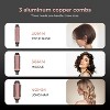 Dryhsip 3-in-1 Curling Iron Wand, 3 Temp Settings 250°F-410°F, Negative Ion Anti-Frizz, Fast Heat-Up, Safe for All Hair Types - 3 of 4