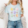 Simply Sage Market Women's Bunny Egg Easter Chart Short Sleeve Graphic Tee - 2 of 3