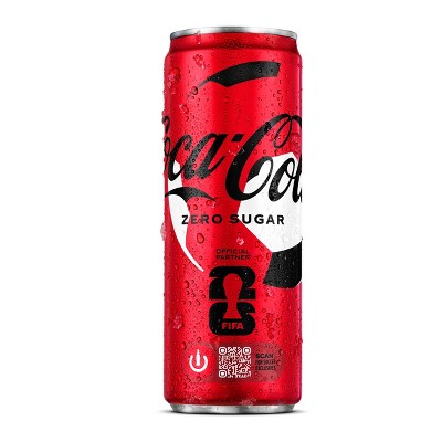 Coca-Cola Zero Sugar Soda - 12 fl oz Slim Can