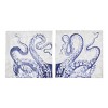 Beachcombers 16"L x 16"W Octopus Wall Art Assortment of 2 - 2 of 3
