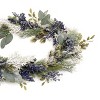 Frosted Blueberry Pine Garland (Set of 2) - 3 of 3