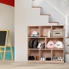 Acekool 5-Section Classroom Coat Locker with 10 Cubbies, 5 Hooks, 2 Storage Boxes & 4 Casters – Organizer for Home, School & Daycare - 2 of 4