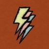 Dalix Lightning Bolt Glow in the Dark Embroidered Zip Hoodie Fleece Long Sleeve Pocket Warm Soft Mens - 2 of 4