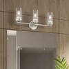 Livex Lighting Whittier 3 - Light Vanity in  Brushed Nickel - 3 of 4