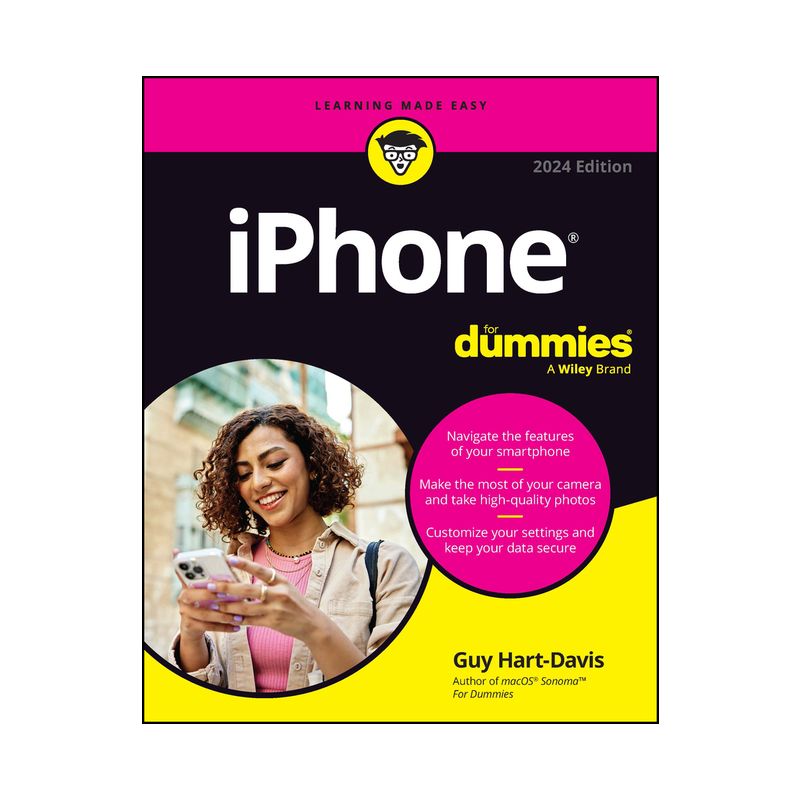 IPhone for Dummies - 15th Edition by  Guy Hart-Davis (Paperback), 1 of 2