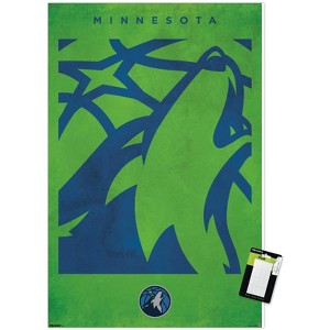 Trends International NBA Minnesota Timberwolves - Logo 25 Unframed Wall Poster Prints - 1 of 4