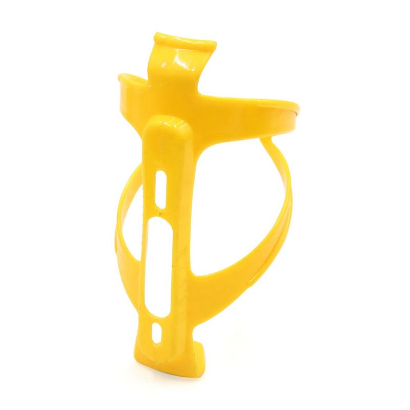 Unique Bargains Plastic Bike Bicycle Cycling Outdoor Drink Water Bottle Cup Holder Bracket Yellow, 3 of 7