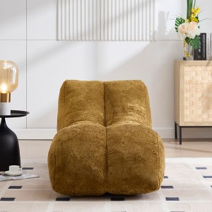 NicBex 59" Giant Bean Bag Chair,Polyester Lounge Chair Indoor for Adults,Comfy Chair for Reading Room&Bedroom,Creative Living Room Furniture - 1 of 4
