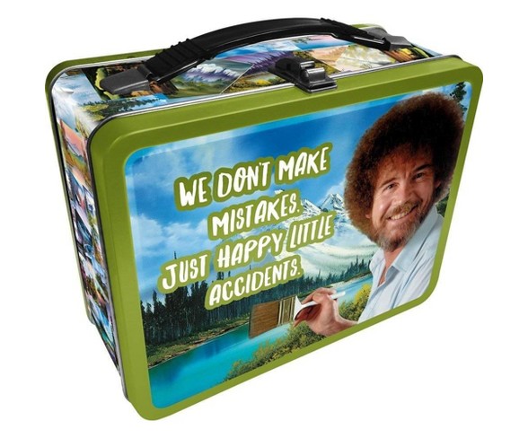 Bob Ross "Happy Accidents" Collectible Tin Lunchbox