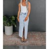 Women's SOPHIA DENIM SKIRT - RISEN - 3 of 4