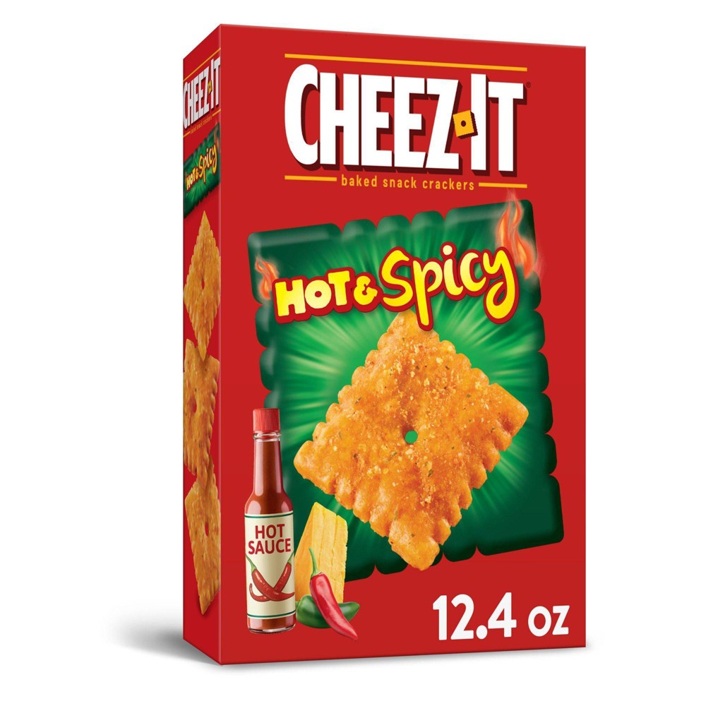 UPC 024100440641 product image for Cheez-It Hot & Spicy Baked Snack Crackers - 12.4oz | upcitemdb.com