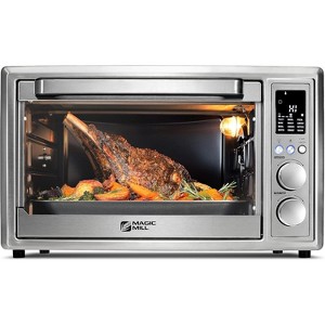 Magic Mill 13-in-1 Air Fryer Toaster Oven Combo – Extra-Large 32Qt Capacity 1800w Stainless Steel Rotisserie Convection Oven and Dehydrator - 1 of 4