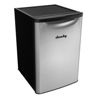Danby 2.6 Cu. Ft. Stainless Steel Compact Refrigerator