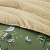 Cassius Reversible Plush Soft Forest Animals Kids' Comforter Set - Mi Zone - 3 of 4