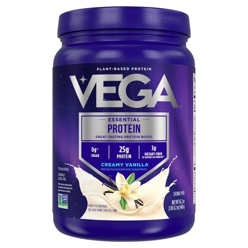 Vega Original Vanilla Plant-Based and Vegan Organic Plant Based Protein Powder - 16.2oz - image 1 of 4