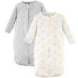 Hudson Baby Infant Cotton Long-Sleeve Wearable Sleeping Bag, Sack, Blanket, Duck