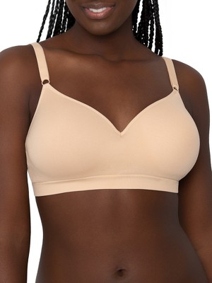 Fruit Of The Loom Women's Wireless Push-up Bra Black Hue 40d : Target