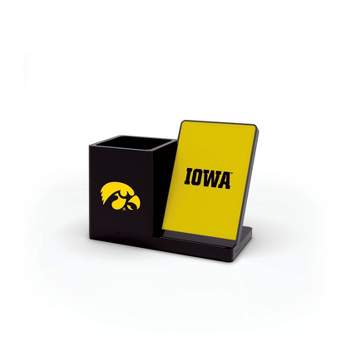NCAA Iowa Hawkeyes Wireless Charging Pen Holder