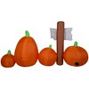 Gemmy Airblown Inflatable Pumpkin Patch Collection Scene , 4 ft Tall, Multi - 3 of 3