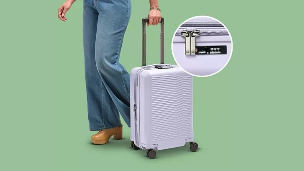 Target store travel suitcase