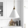 Hudson and Canal 15.88" Wide Pendant with Glass Shade - 2 of 4