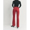 Women's High Rise Scissor Cut Flare Jeans - JUST BLACK DENIM - 3 of 4