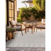 Jill Zarin Outdoor Turks and Caicos Trellis Woven Area Rug - 4 of 4