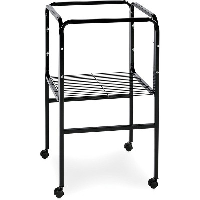 Prevue Pet Products Bird Cage Stand with Shelf, Black (SP445BLK)