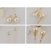 Anna-Kaci Women's Vintage Style Hat Pins with Faux Pearls, Turquoise Inlay, and Mixed Designs - 4 of 4
