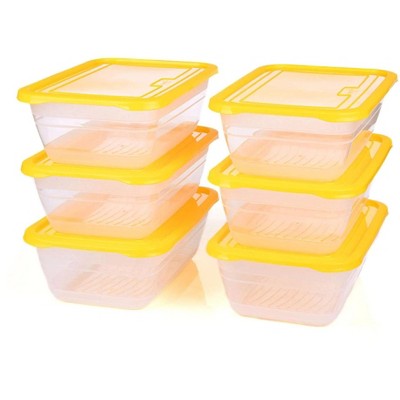 Food Storage Containers (Medium 3L, 3 Pack)