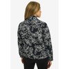 Jessica London Women's Plus Size Classic Cotton Denim Jacket - 3 of 4